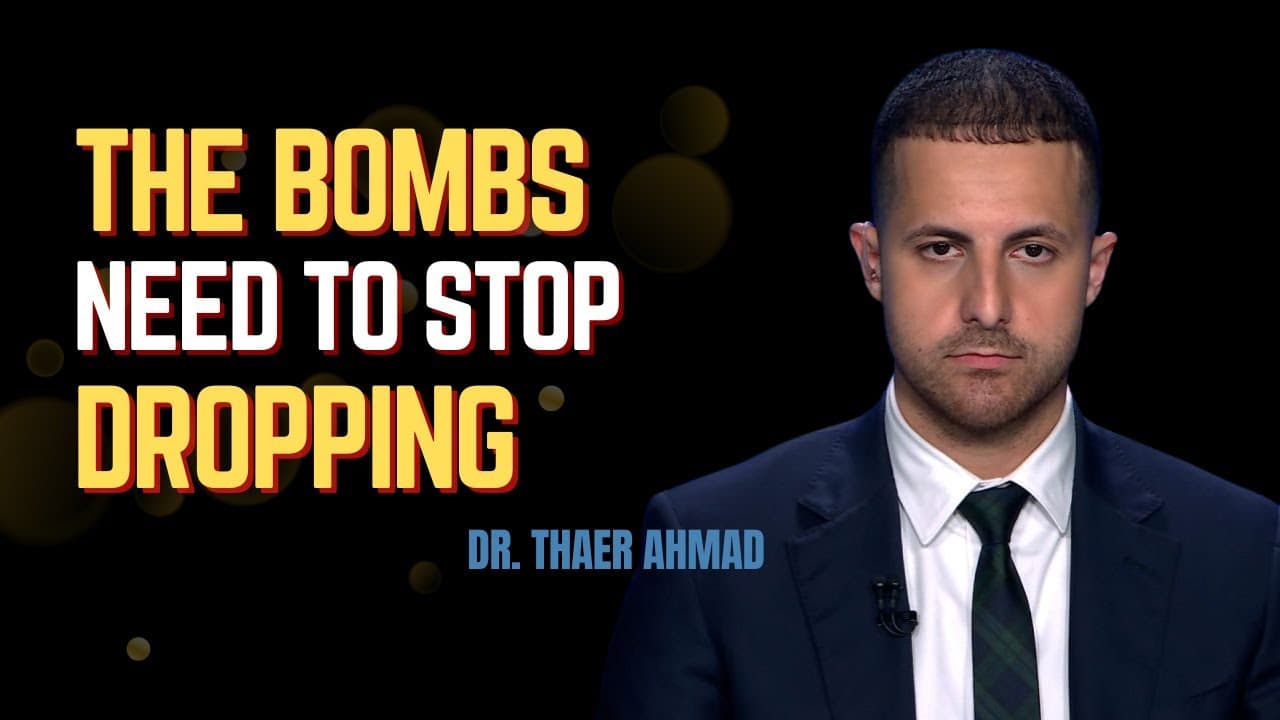 Dr. Thaer Ahmad giving testimony
